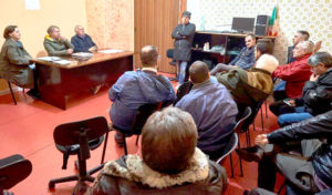 nel primo incontro l'associazione ha affrontato il tema dei lavori pubblici e dei beni culturali (foto di Sabino Battista)
