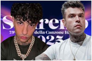 Tony Effe Fedez scontro a sanremo