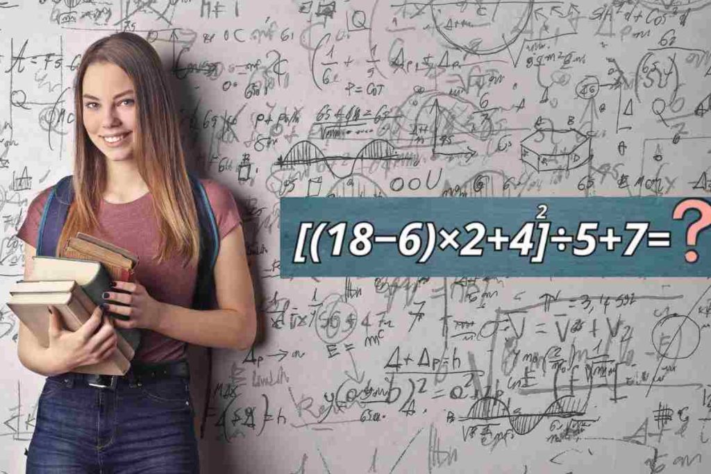 Test matematico virale sul web